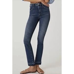 Anthro Pilcro & the Letterpress Cigarette Skinny Jeans High Rise Blue Women's 25
